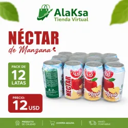 🍎Pack de 12 latas de Néctar de Manzana -