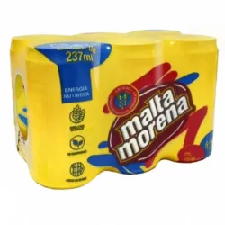 🧋- Pack de 6 latas de maltas Morena