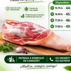 Paleta de Cerdo Natural «Carne Fresca» 23.50 lb