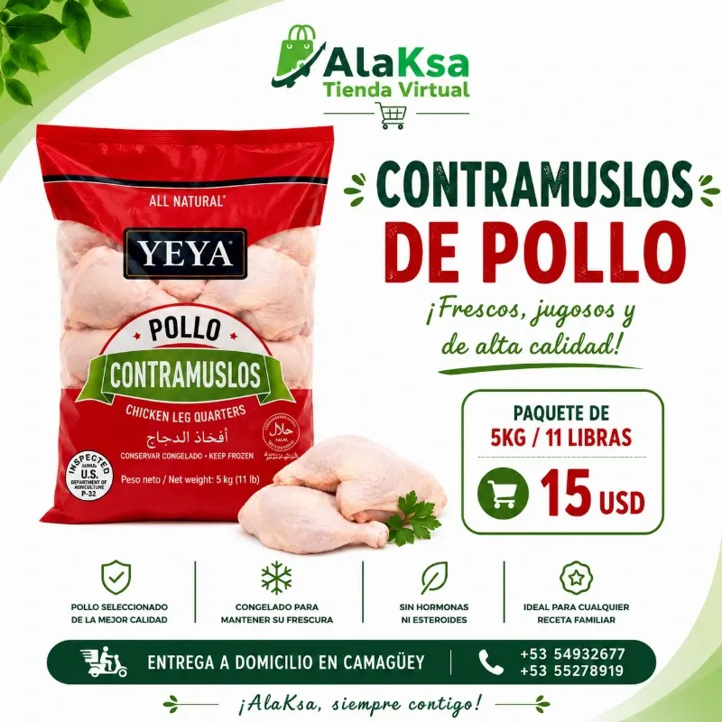 Paquete de ContraMuslos de pollo - 5kg/11lb-