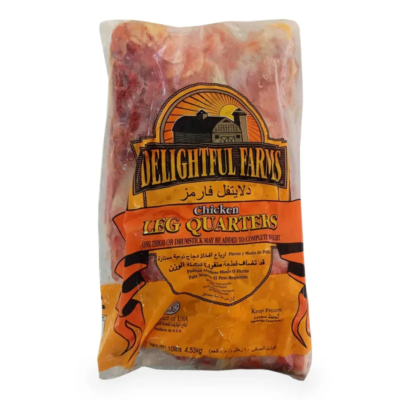 - ✅ Paquete sellado de contramuslos de pollo congelados   - 10lb