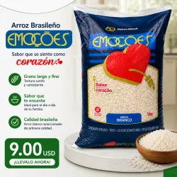 Paquita de Arroz brasileño Emocões ( 5kg/11lb)-