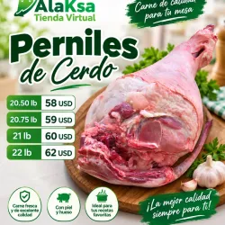 Pernil de cerdo- Carne Fresca- 19.20  libras