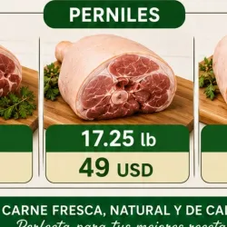 🐖 Pernil de Cerdo Natural —  - 17.25 lb  -