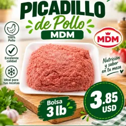 Picadillo de Pollo MDM - Bolsa de 3 libras -
