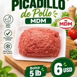 Picadillo de Pollo MDM - Bolsa 5lb -