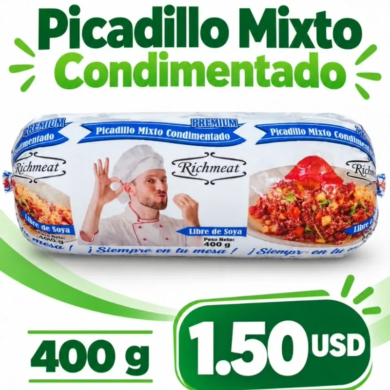Picadillo Mixto Condimentado (400g) -