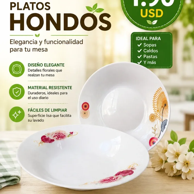 Platos Hondos