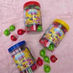 Pomos de Gummy Ball ( traen 30 )