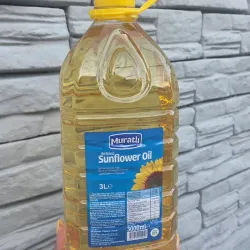 🌻Porrón de Aceite de Girasol Refinado Muratlı – 3 L  -