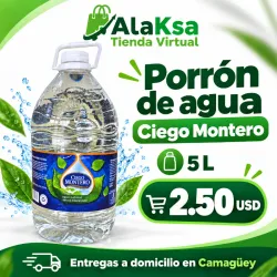 Porrón de Agua- 5lt- Ciego Montero
