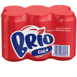 🧃 Refresco Brío Cola – Pack de 6 latas (330ml)  -