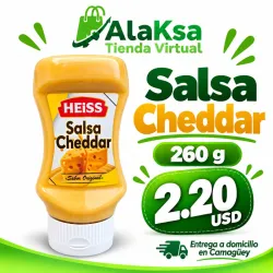 Salsa Cheddar- 260 g -