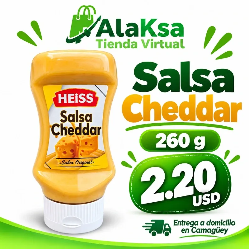 Salsa Cheddar- 260 g -