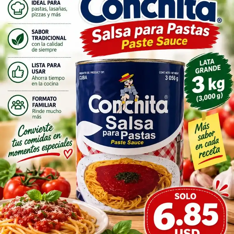 Salsa para Pastas - Lata grande 3kg -