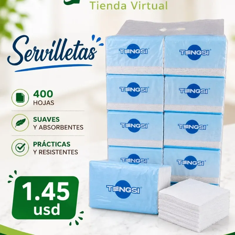 Servilletas ( 400 Hojas )