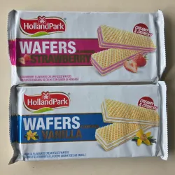 Sorbetos HollandPark ( Fresa y vainilla)