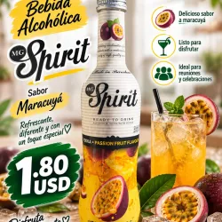 Spirit (Bebida Alcohólica) - Sabor Maracuyá