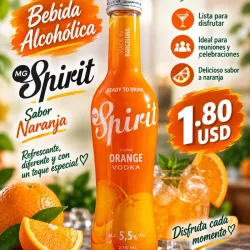 Spirit (Bebida Alcohólica) - Sabor Naranja