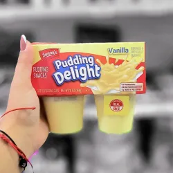 🍮 Sunny's Pudding Delight – Vainilla Pack de 4   - 