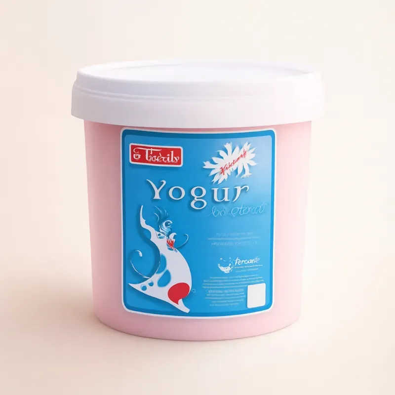 Tanqueta de yogurt de fresa 4 litros