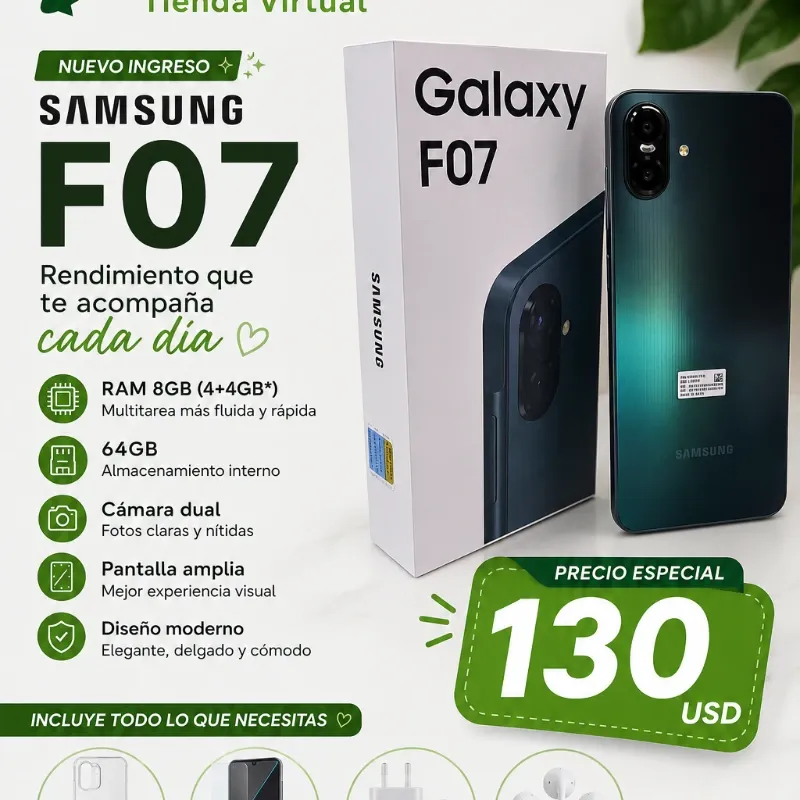 Teléfono Samsung F07
