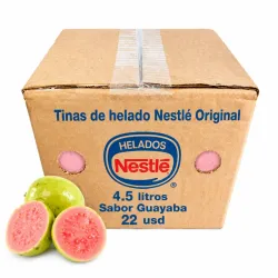 Tina de Helado Nestlé Original-(Guayaba)