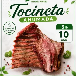 🥓 Tocinetas Ahumadas — 3 libras 