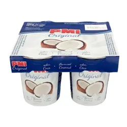 Yogurt PMI Sabor coco- Pack de 4 x 100ml -