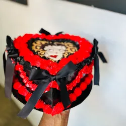 Cake Corazón Totalmente Personalizable