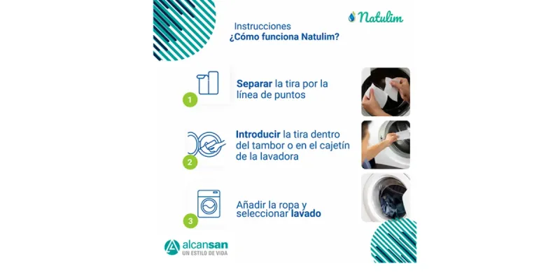 Detergente en tiras Natulim