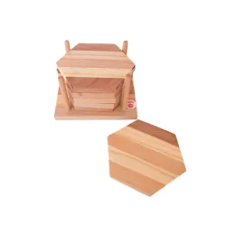 Posavasos cebra seis