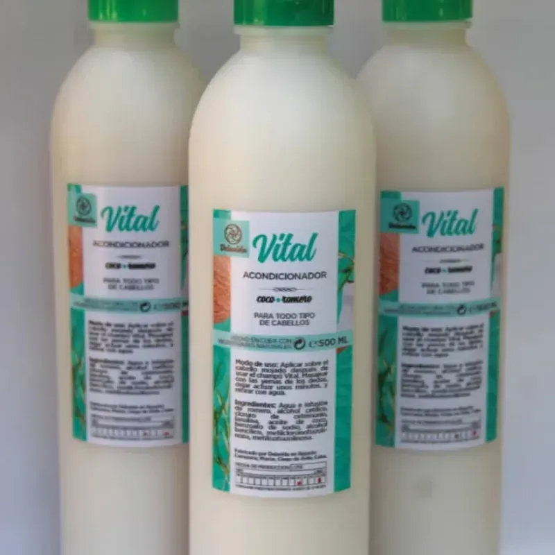 Acondicionador Vital de coco y romero 500ml