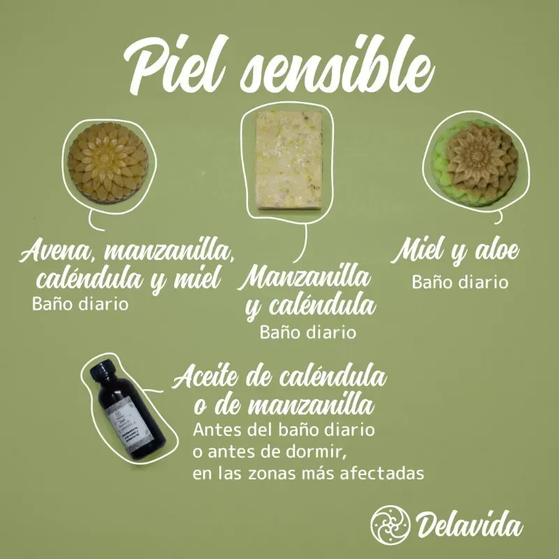 Productos para pieles sensibles 