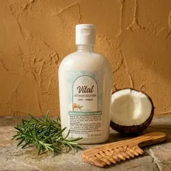 🌴ACONDICIONADOR "VITAL" DE COCO Y ROMERO 500ML🌿