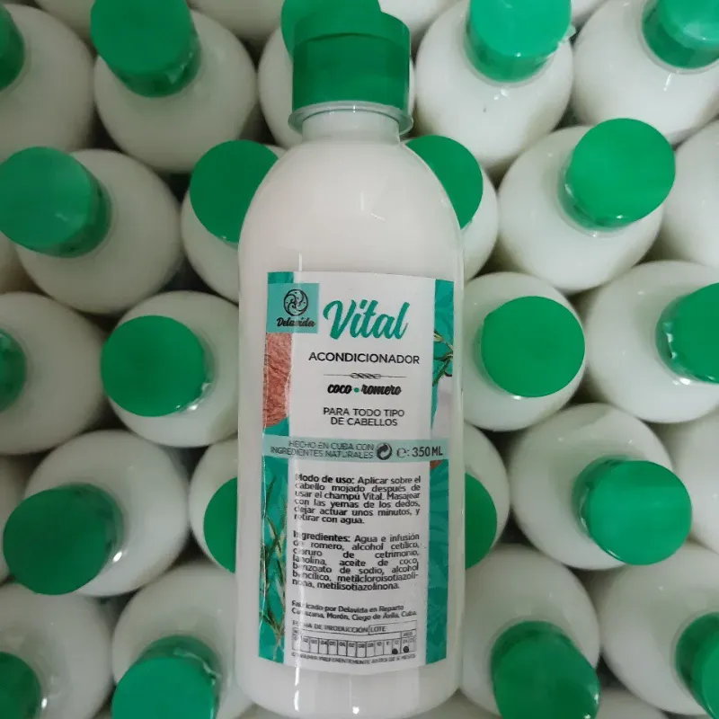 Acondicionador Vital de coco y romero 350ml