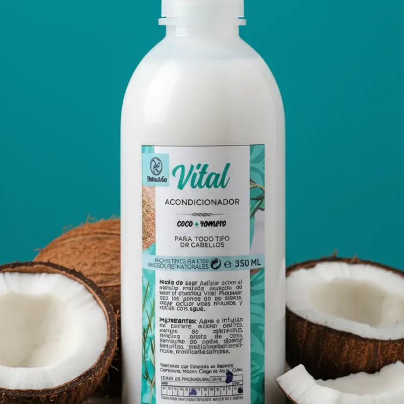 Acondicionador Vital de coco y romero 350ml