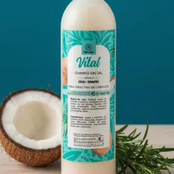 🌴CHAMPÚ "VITAL" DE COCO Y ROMERO 500 ML🌿
