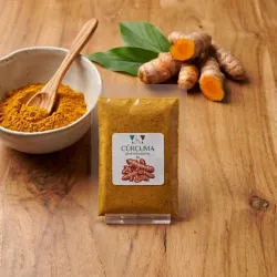 Cúrcuma Molida Pura en Bolsitas (5g) ☕