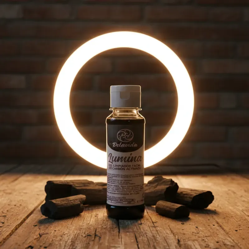 🖤 GEL LIMPIADOR FACIAL DE CARBÓN ACTIVADO (120ML)