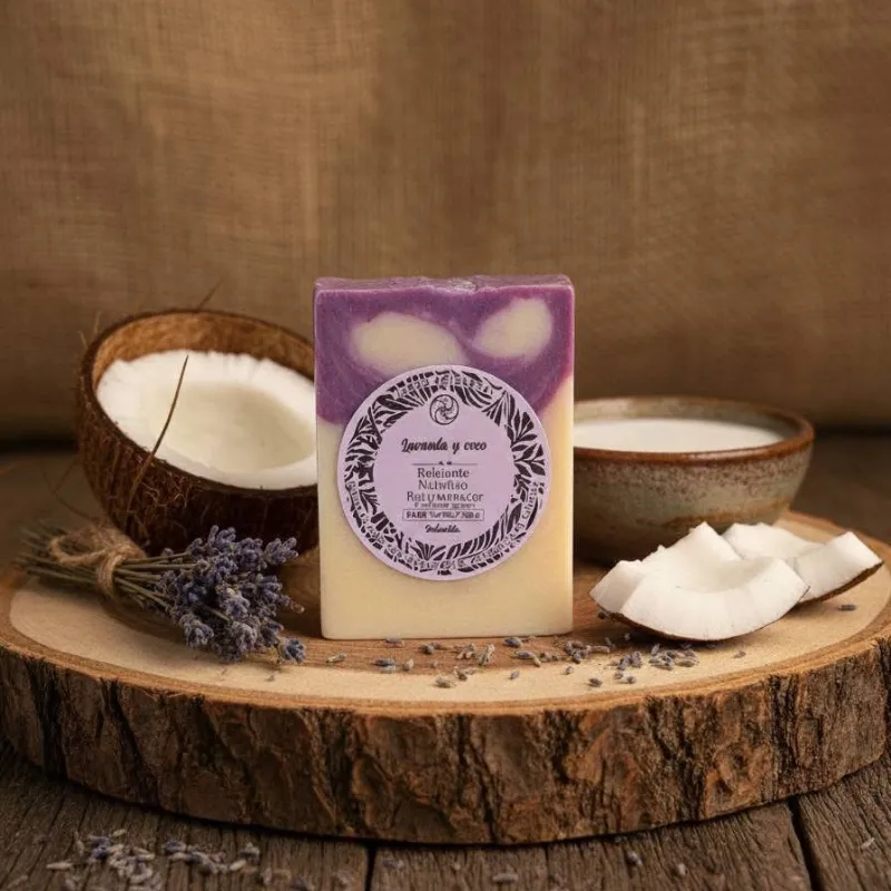 Jabón de Lavanda y Coco
