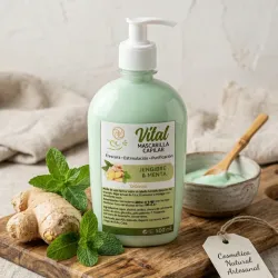 Mascarilla Capilar 🌿 Jengibre y Menta 🌿