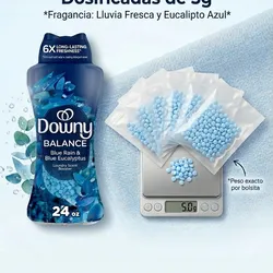 Perlas de Fragancia Lluvia Fresca y Eucalipto Azul 5g