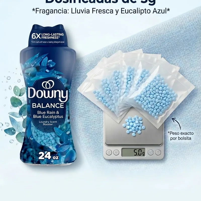 Perlas de Fragancia Lluvia Fresca y Eucalipto Azul 5g