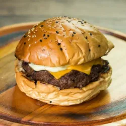 Hamburguesa con queso