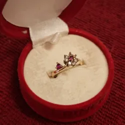 Anillo Flores de Piedra
