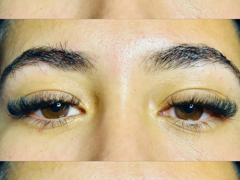 Pestañas pelo a pelo 