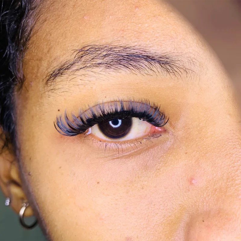 Pestañas ojo de gato 