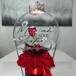 ✨Cajita con rosa encapsulada✨