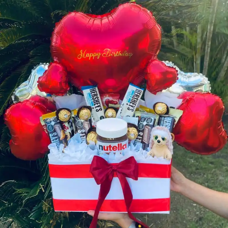 ✨Cajita personalizada con peluche✨